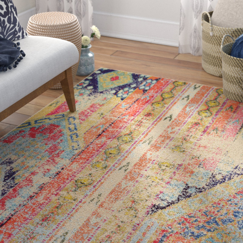 Mistana™ Newburyport Southwestern Multicolor Area Rug & Reviews Wayfair